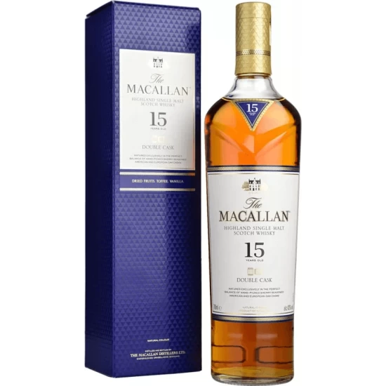 The Macallan 15 Year Old Double Cask Single Malt Scotch Whisky