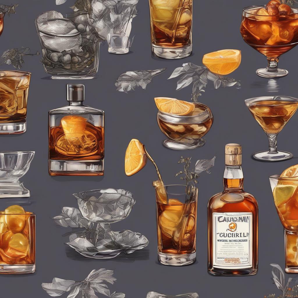 Bourbon with Cocktail and Food Pairings