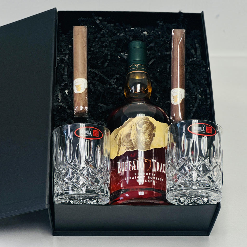 Buffalo Trace Bourbon Glass Gift Set - Shop Now