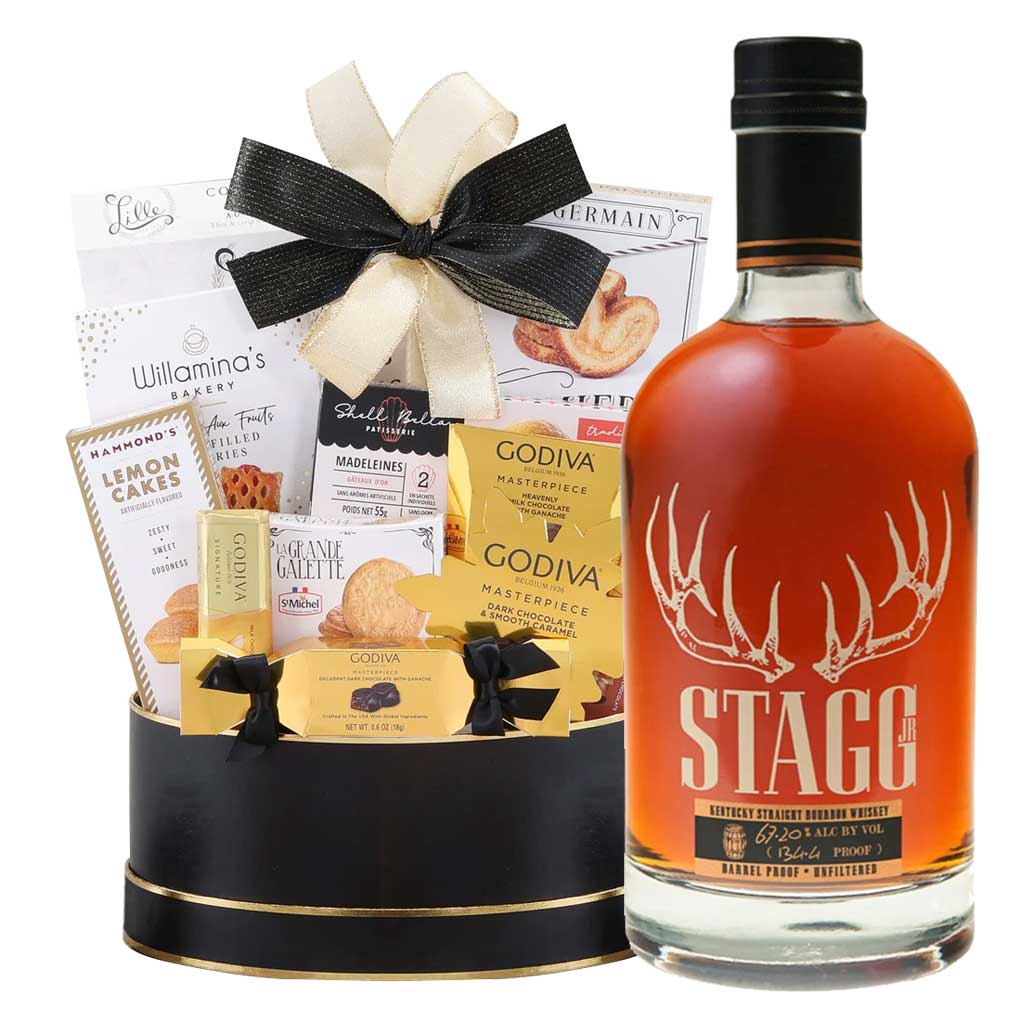 Stagg Jr. Bourbon And Gourmet Gift Basket