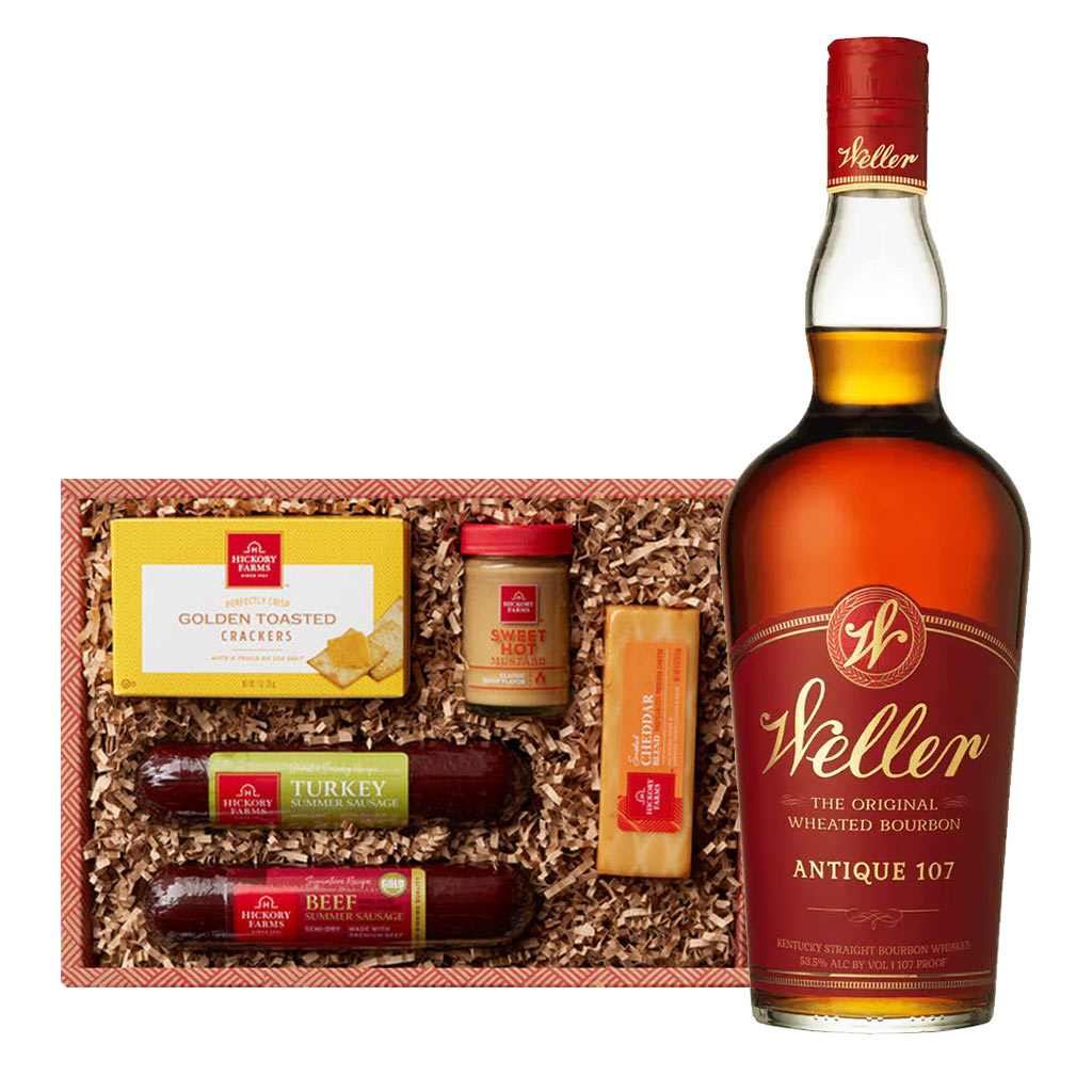 Weller Antique Bourbon Gift Basket