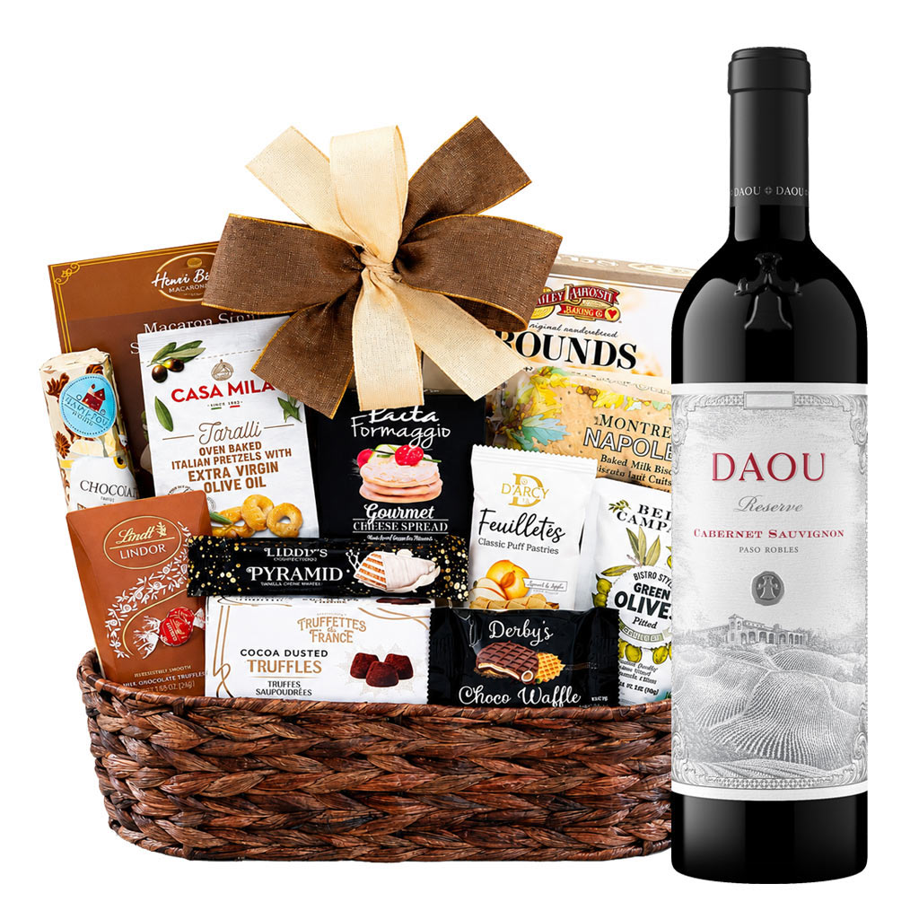 Daou Reserve Cabernet Sauvignon Bon Appetit Gourmet Gift Basket