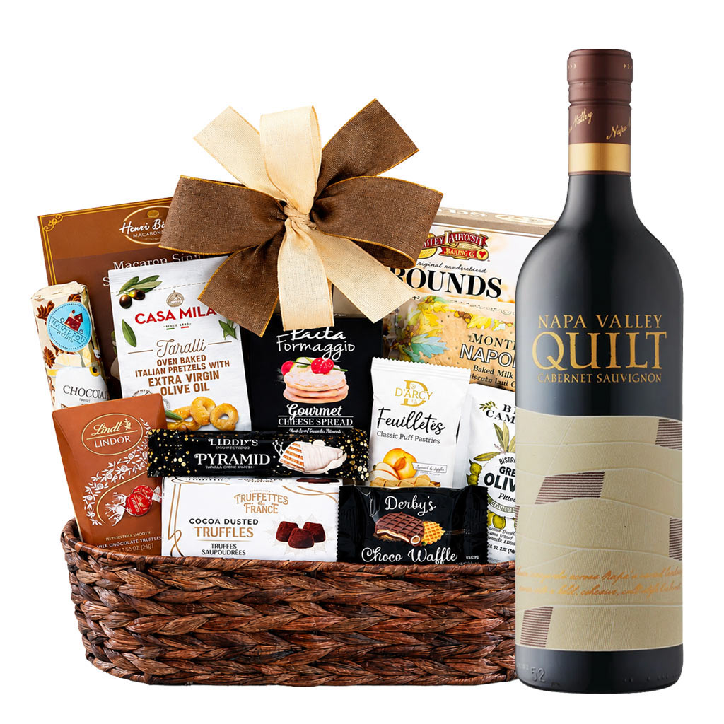 Quilt Napa Valley Cabernet Sauvignon And Bon Appetit Gift Basket