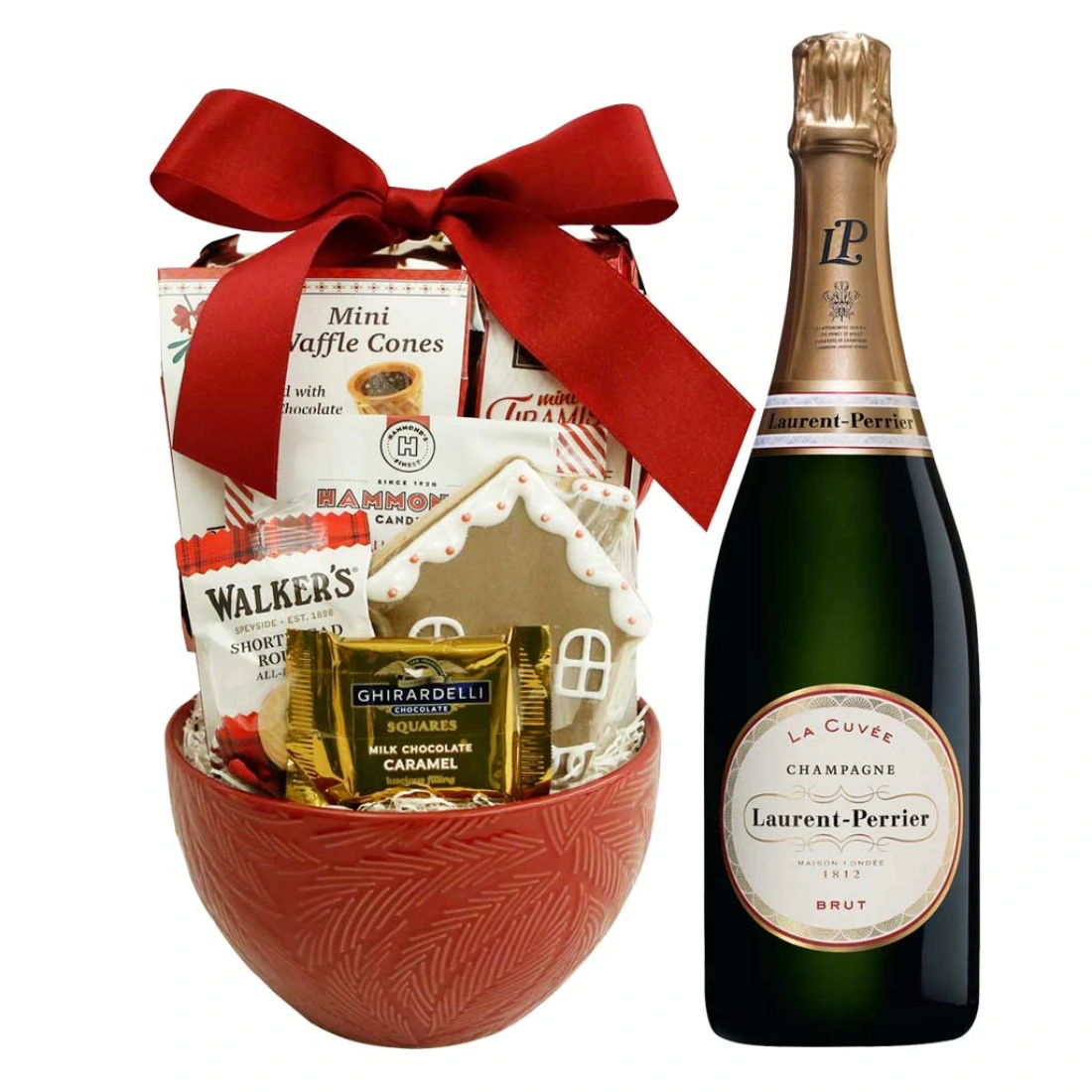 Laurent-Perrier La Cuvee Champagne Gift Basket
