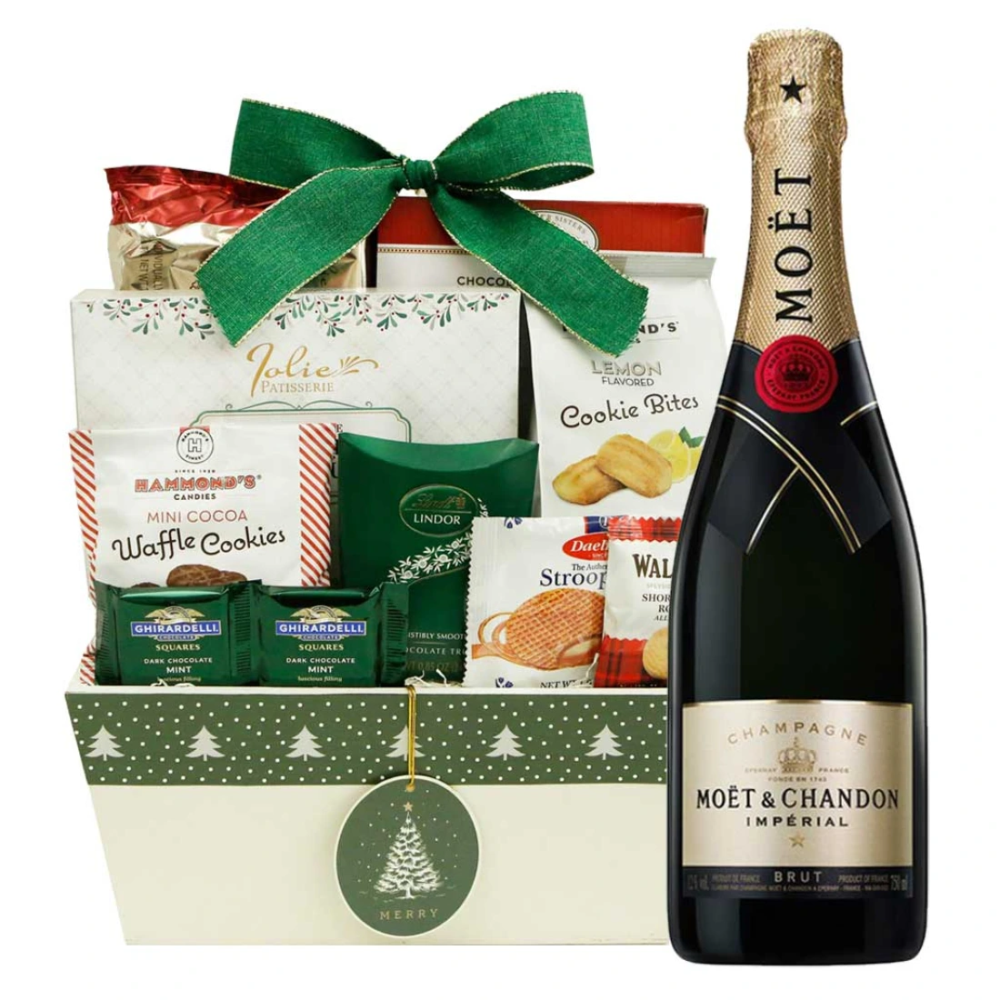 Moet & Chandon Imperial Champagne And Gourmet Gift Basket