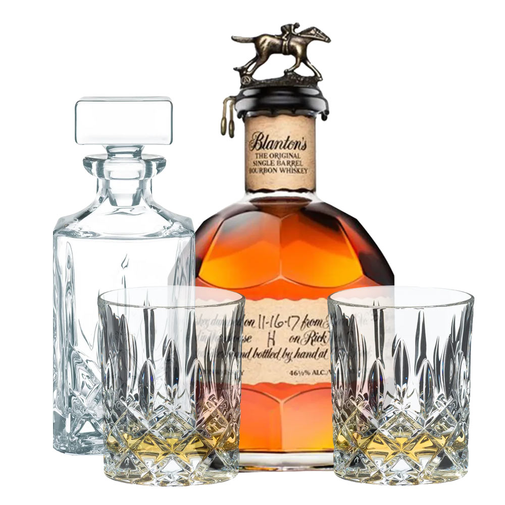 Blanton’s Bourbon And Riedel Barware Set